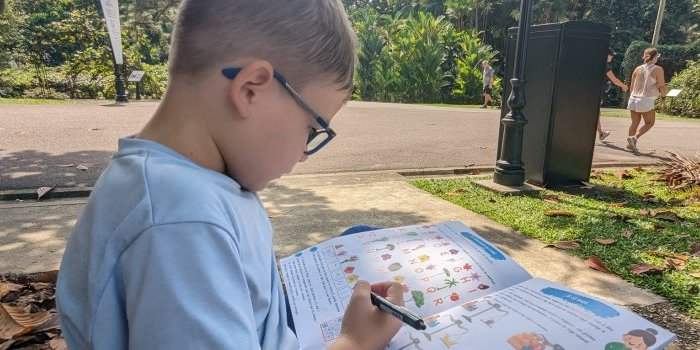 Balade jeux pour les enfants 5-10 ans dans Botanic Gardens