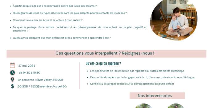 Publication Partenaire : Conférence-discussion "Lire avec son enfant non lecteur"